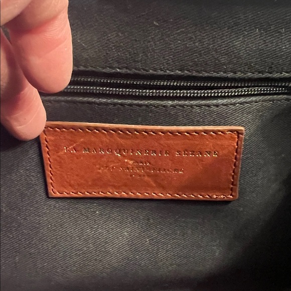 Sézane Sac Grande Romeo Ecru Canvas/Linen 💥Rare💥 and Pouchette - Picture 6 of 15